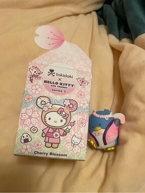 Cherry Blossom Hello Kitty Tokidoki Tuxedo Sam Figurine